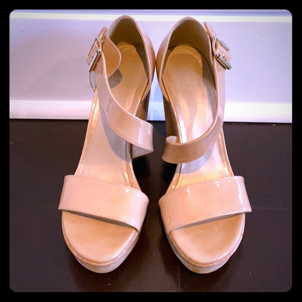 Stuart Weitzman platform wedge sandal